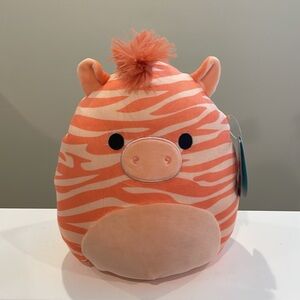 NWT 11” Josue the Neutral Tan / Peach Zebra Squishmallow